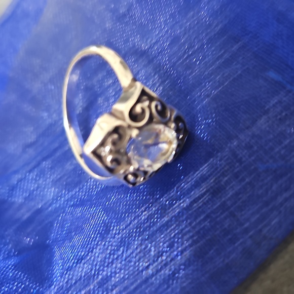 Brighton Alcazar Crystal Ring Sz 8 - Picture 5 of 5